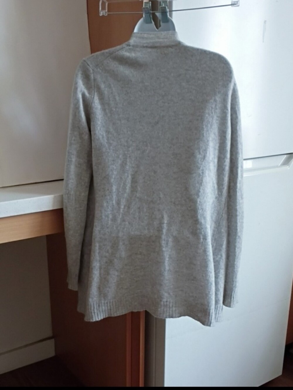 Cashmere 2-ply 100% Open Cardigan Sweater sz S - Picture 3 of 4